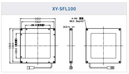 平面同轴光源XY-SFL系列